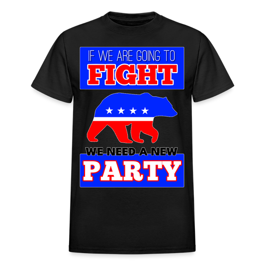 We need a new Party - Future of the Democratic Party - Adult T-Shirt - black